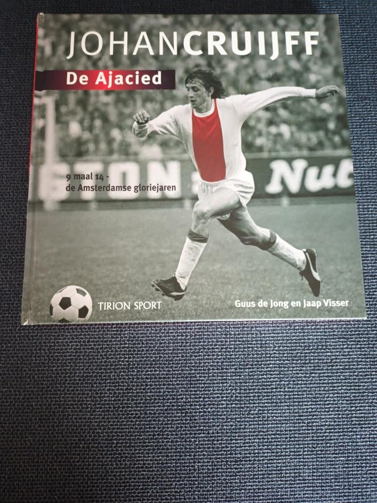 JOHAN CRUIJFF De Ajacied 9 maal 14 - Amsterdamse gloriejaren, Ophalen of Verzenden