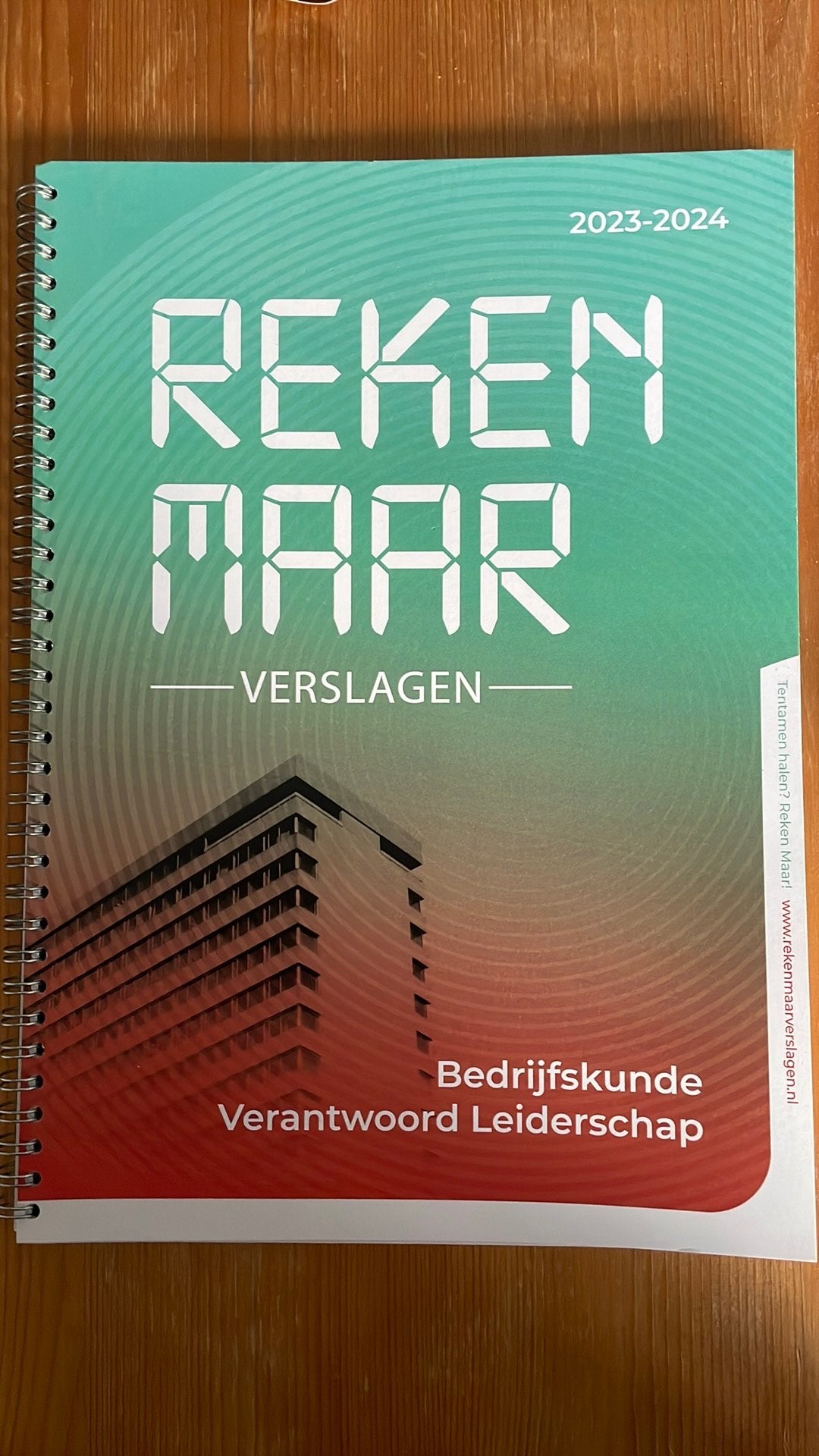 RekenMaar: Bedrijfskunde - Verantwoord Leiderschap, Boeken, Ophalen of Verzenden, Alpha, Zo goed als nieuw, HBO
