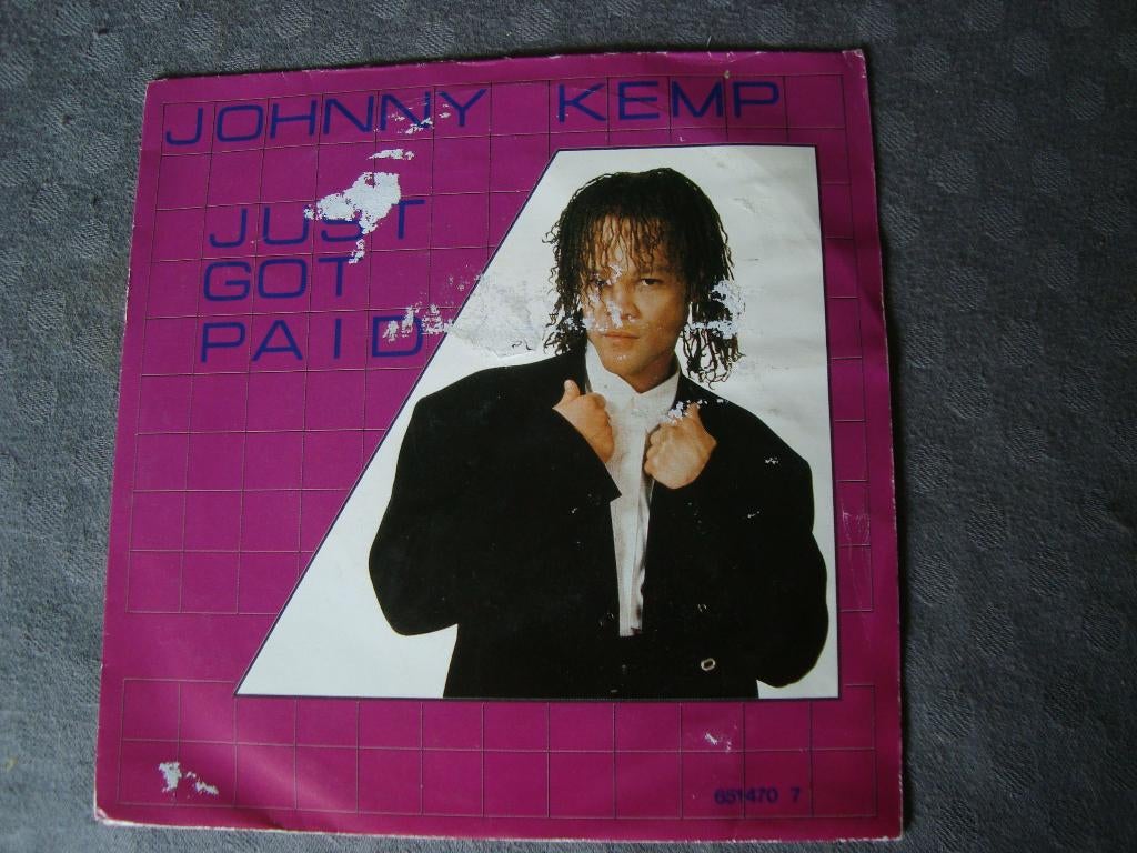 Jonny kemp- just got piad, Ophalen of Verzenden, Zo goed als nieuw, Pop, Single