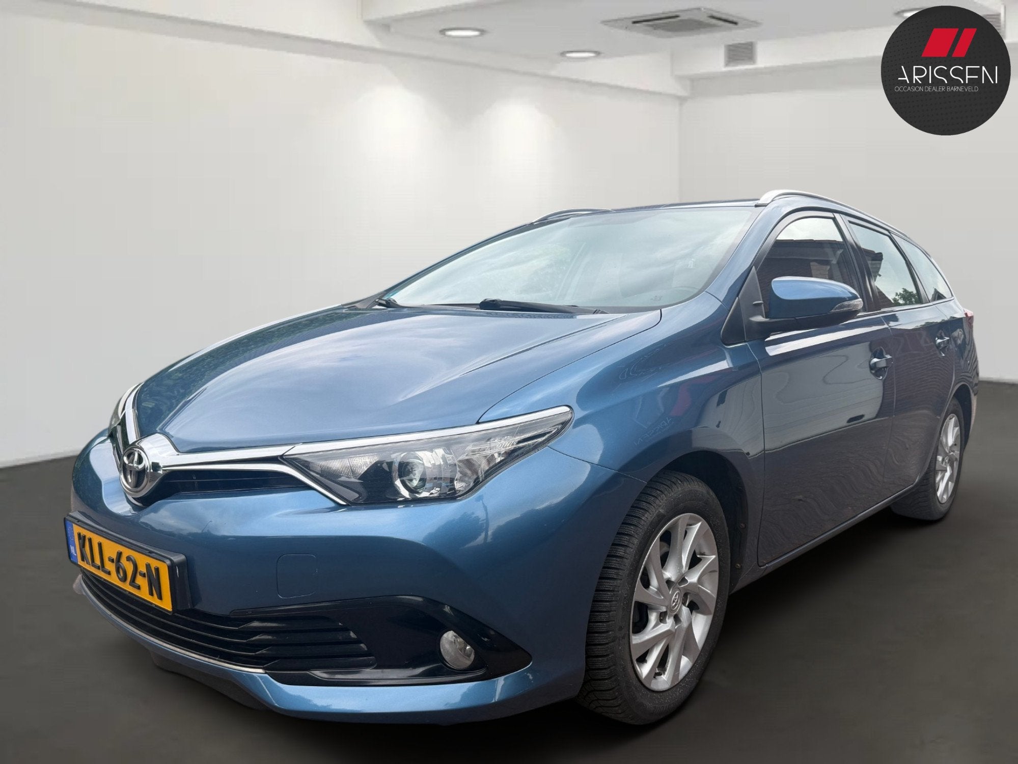 Toyota Auris Touring Sports 1.2T Aspiration Trekhaak, Auto's, Gebruikt, Euro 6, 4 cilinders, Blauw