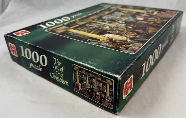 Jumbo puzzel James Christensen World's A Stage 1000 Stukjes, Verzenden, 500 t/m 1500 stukjes, Zo goed als nieuw, Legpuzzel