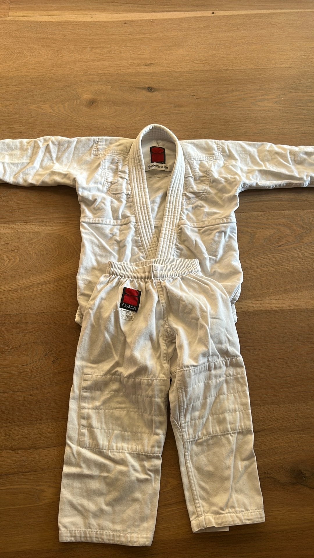 Judo pak maat 110, Maat XS of kleiner, Ophalen, Zo goed als nieuw, Judo