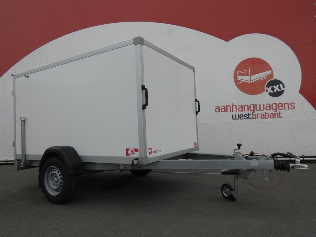 Tweedehands Proline  Gesloten aanhangwagen enkelas  250x150x