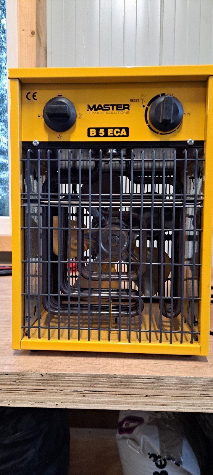 Master B 5 ECA elektrische kachel op krachtstroom‼️ 5kW, Doe-het-zelf en Verbouw, Ophalen of Verzenden, Zo goed als nieuw, 800 watt of meer