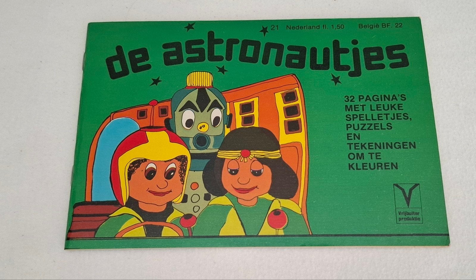 De Astronautjes - Boekje uit 1979 - Spelletjes en Puzzels, Boeken, Ophalen of Verzenden, Gelezen, Non-fictie