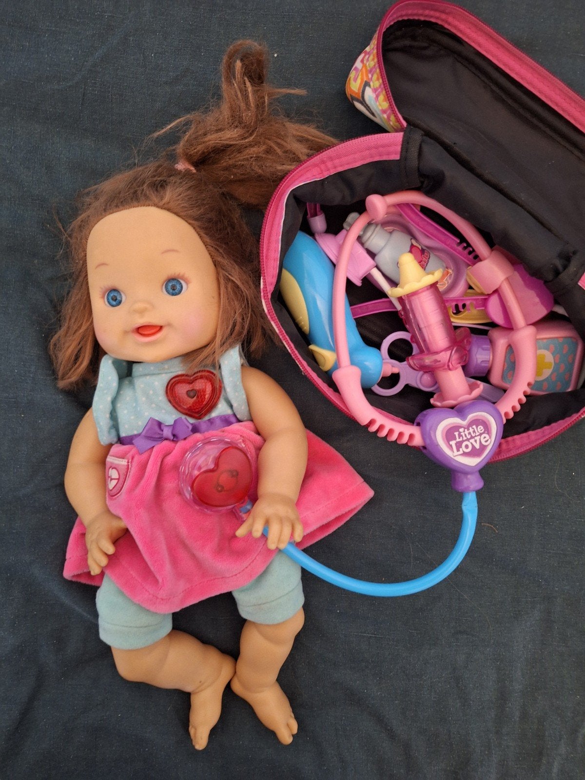3 verschillende v-tech  poppen, Ophalen of Verzenden, Babypop