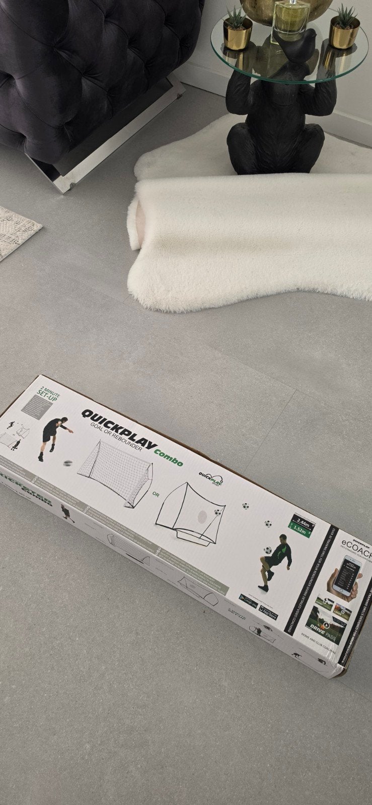 Quickplay Combo Voetbaldoel of Rebounder - Nieuw in doos, Ophalen of Verzenden, Nieuw, Overige typen