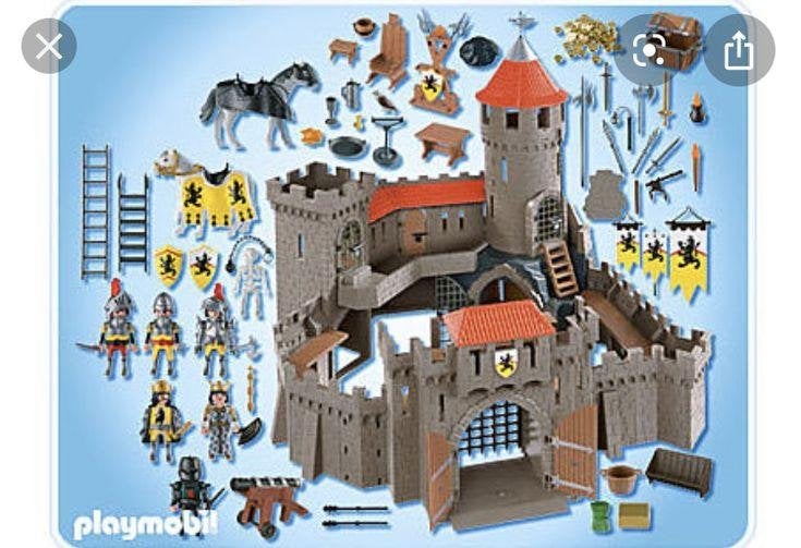 Playmobil 4865, Ophalen, Gebruikt, Complete set, Kasteel/Fort