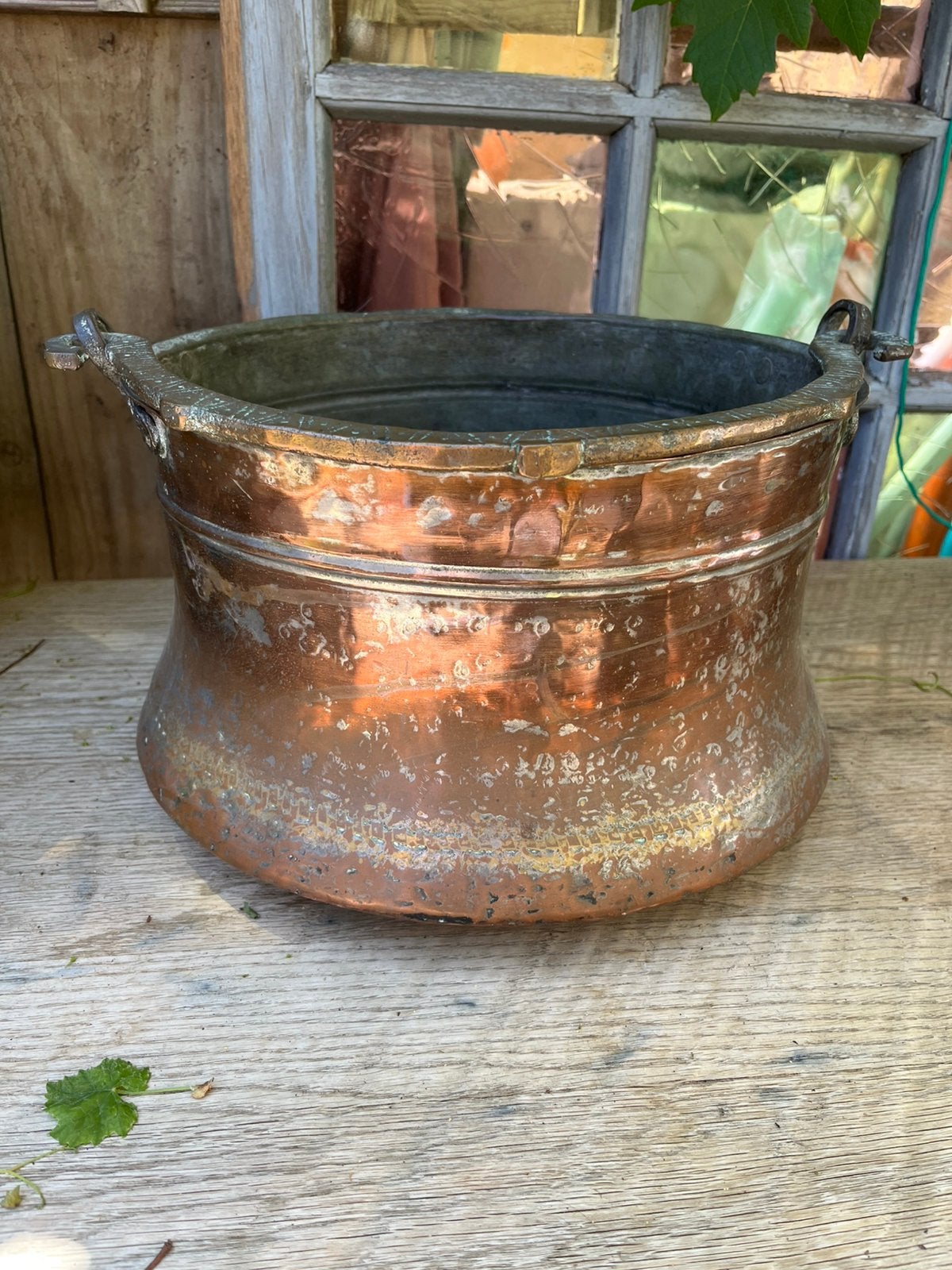 Koperen ketel, Ophalen
