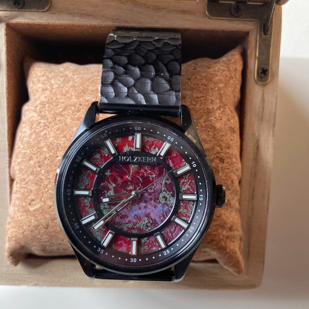 Schitterrend Holzkern Nomadics NIEUW herenhorloge, Overige merken, Staal, Staal, Polshorloge