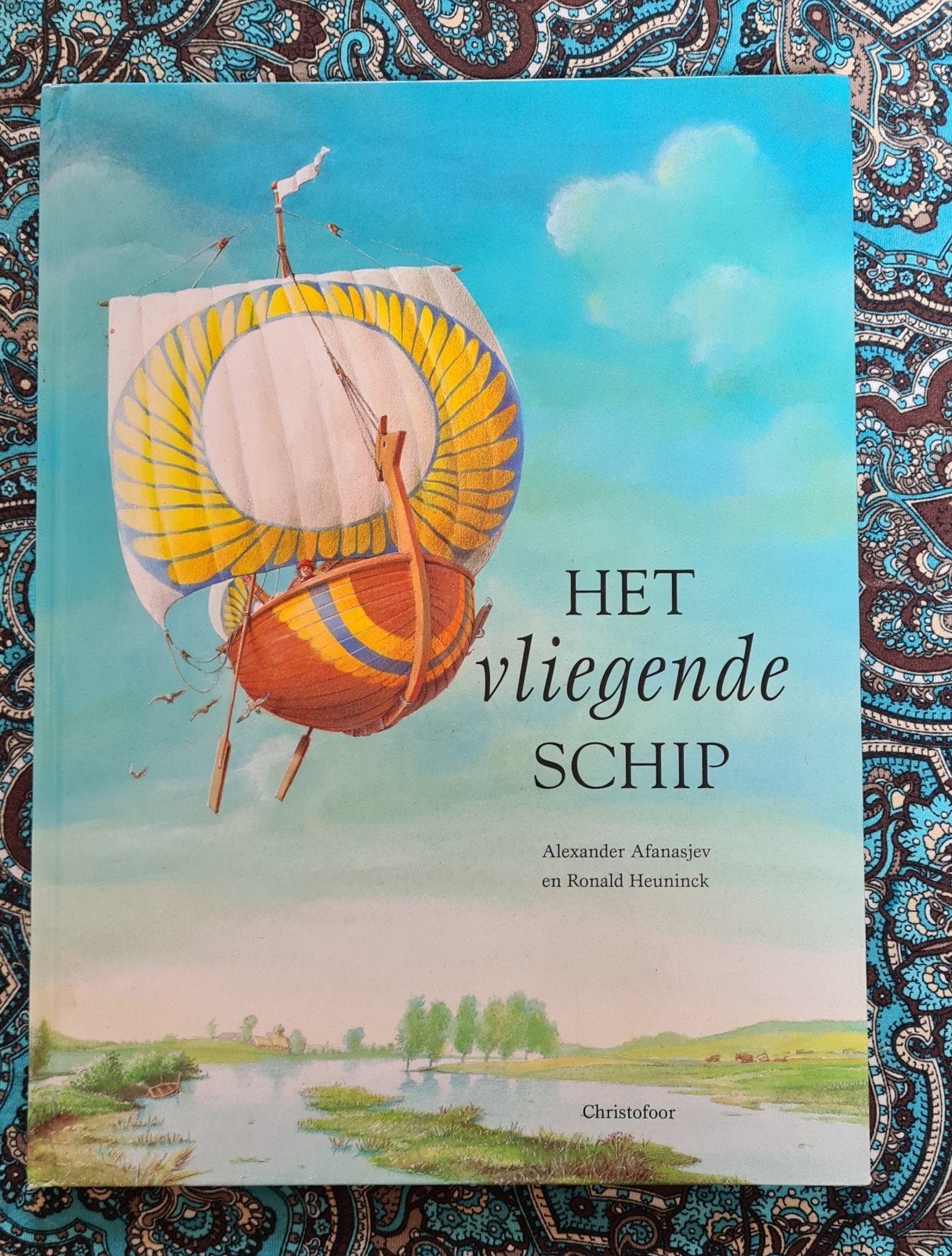 Het Vliegende Schip - Christofoor, Boeken, Kinderboeken | Jeugd | onder 10 jaar, Ophalen of Verzenden, Zo goed als nieuw, Alexander Afanasjev en Ronald Heuninck