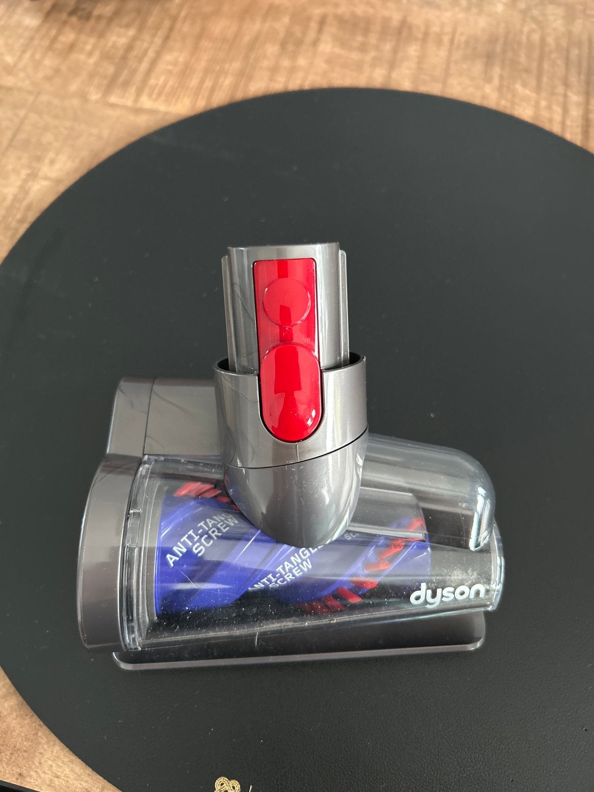 Dyson Anti-Tangle Schroefborstel voor V7, V8, V10, V11, V15, Geschikt voor huisdieren, Ophalen of Verzenden, Zo goed als nieuw
