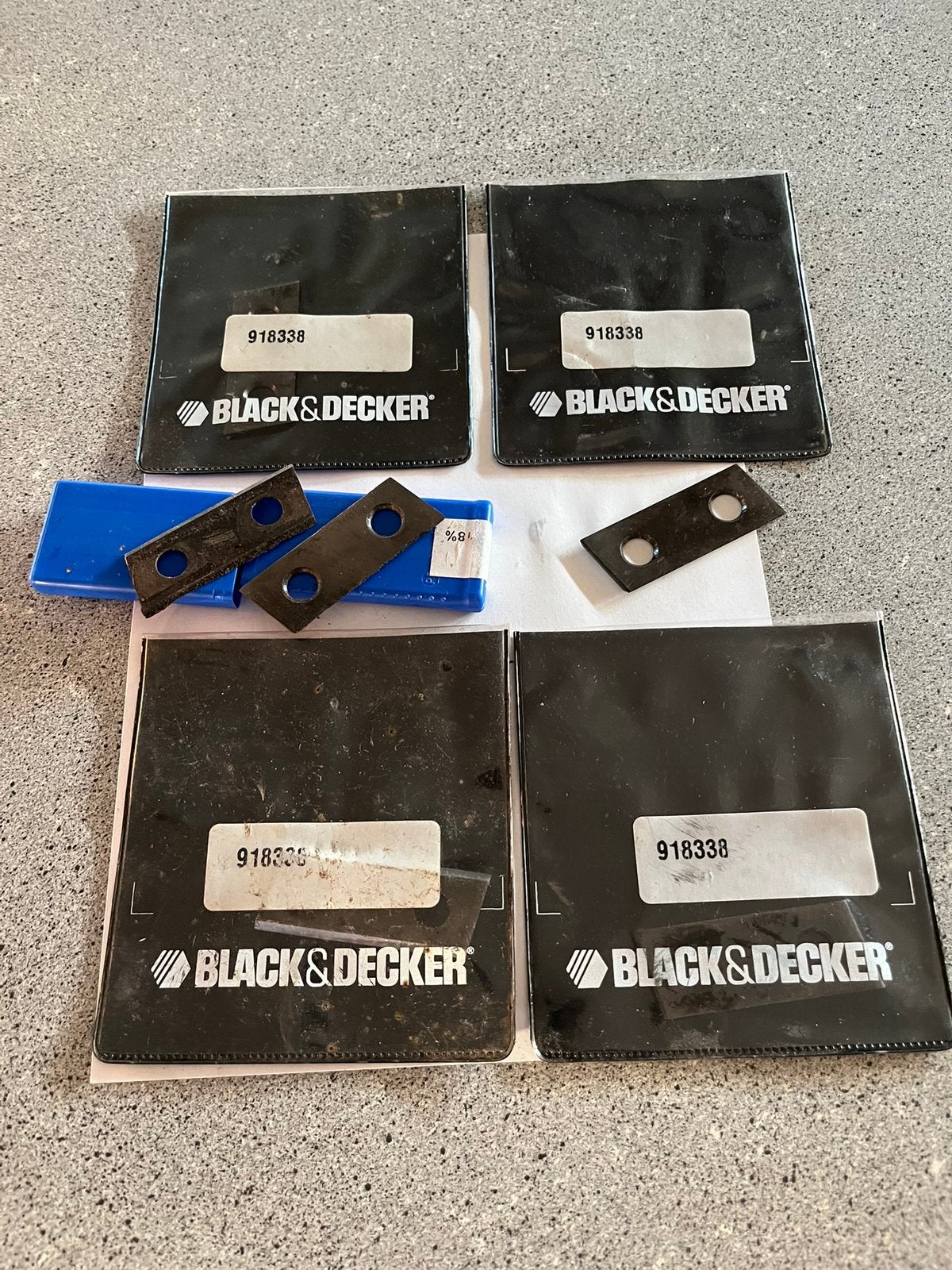 messen voor black & decker hakselaar, Ophalen of Verzenden, Gebruikt, Black&Decker