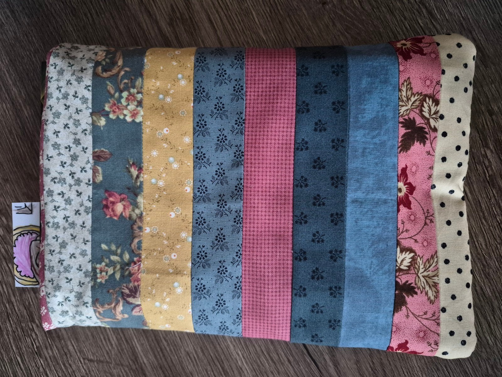 Handgemaakte Patchwork Boekenhoes, Hobby en Vrije tijd, Ophalen of Verzenden, Nieuw, Overige typen