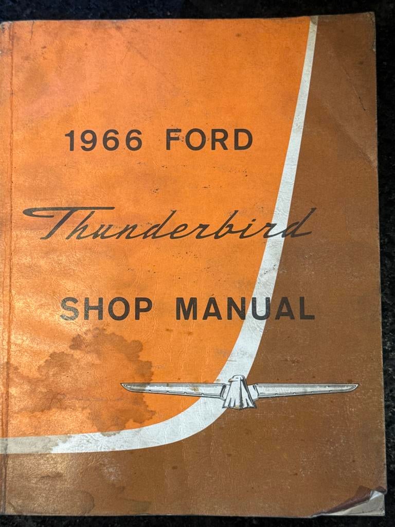 Werkplaatshandleiding Ford Thunderbird 1966, Verzenden, Gelezen, Ford