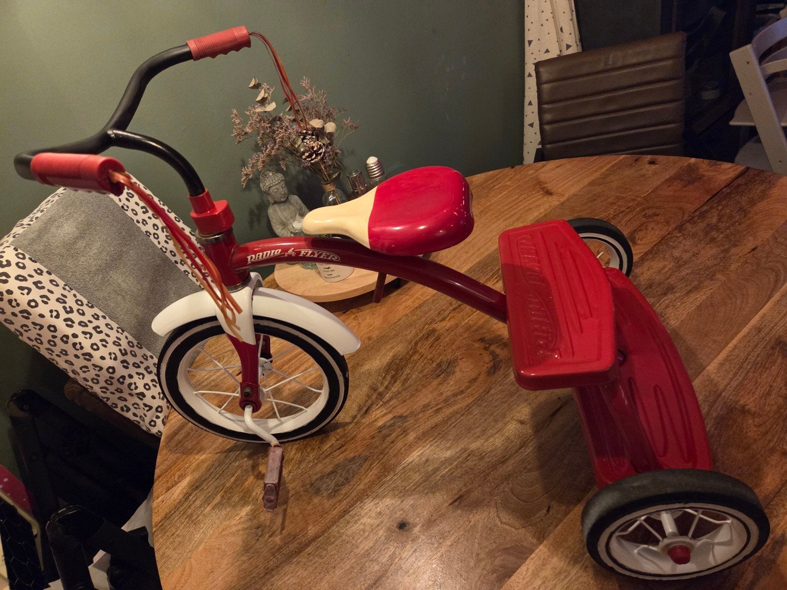 Vintage kinder driewieler., Ophalen, Zo goed als nieuw, Terugtraprem