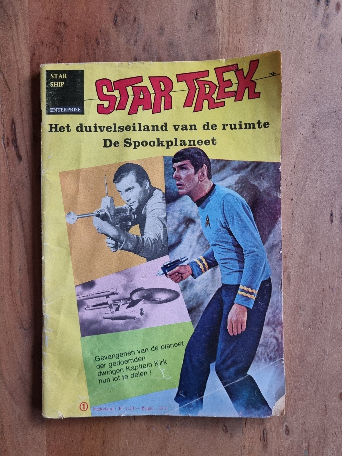 Star trek stripboek Nederlands, Eén stripboek, Ophalen of Verzenden, Gelezen