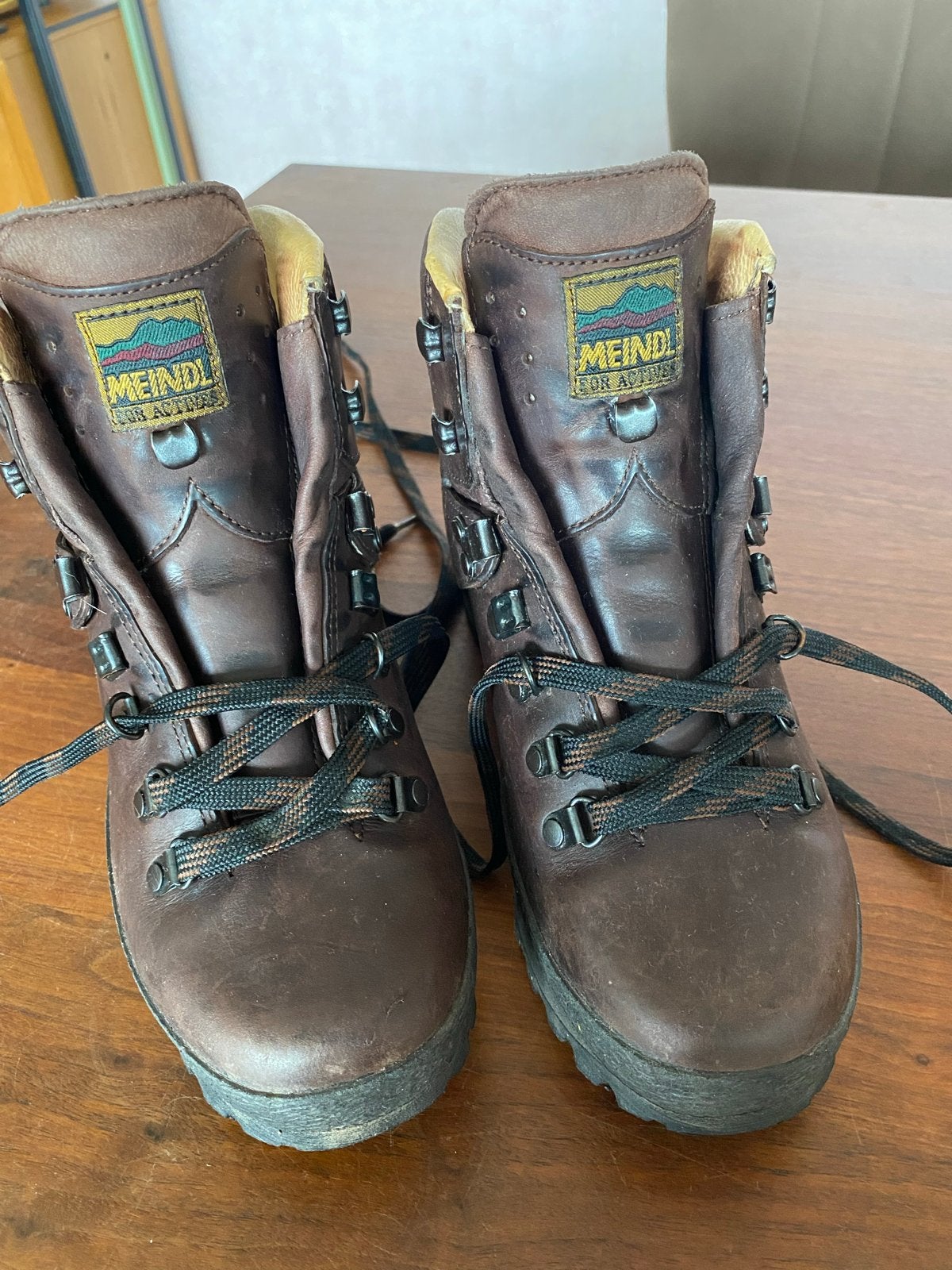 Meindl Wandelschoenen - Maat 36 - Bruin Leer, Ophalen of Verzenden, Gebruikt, Schoenen