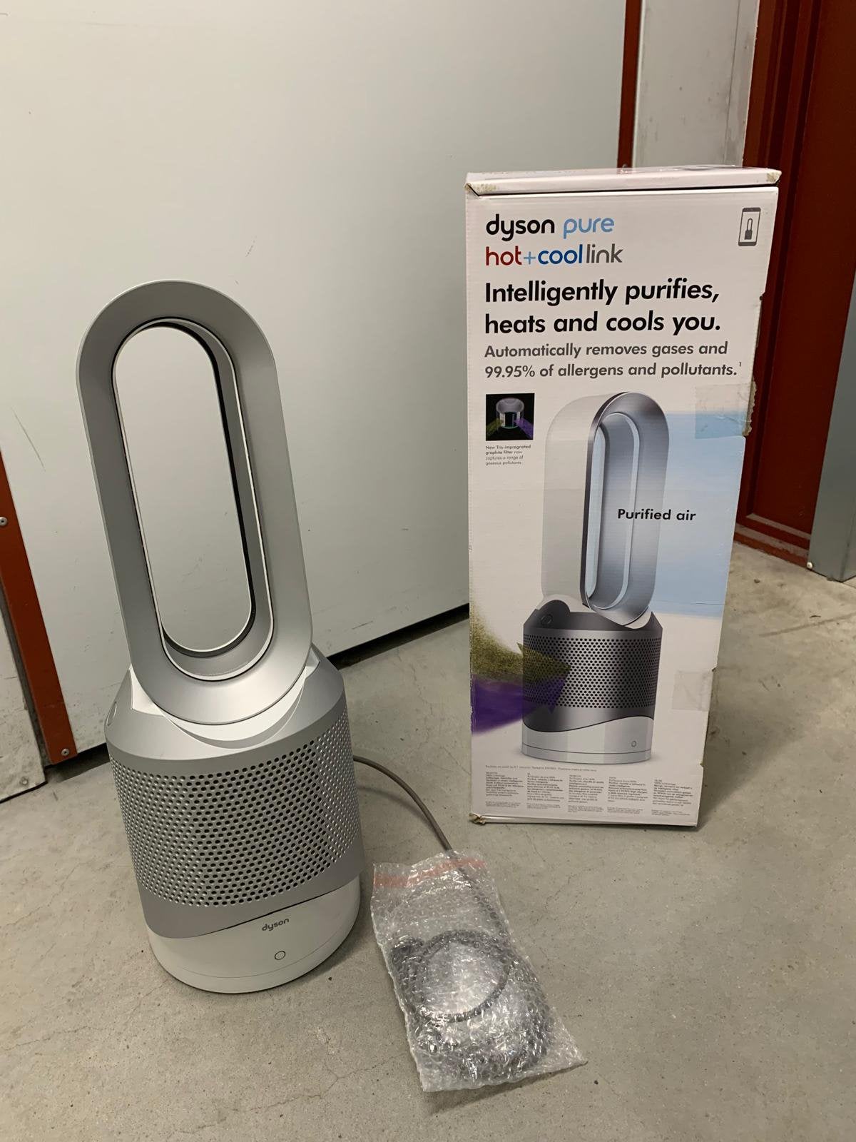 Dyson Pure Hot+Cool Link model HP02, Ophalen of Verzenden, Zo goed als nieuw, Luchtreiniger