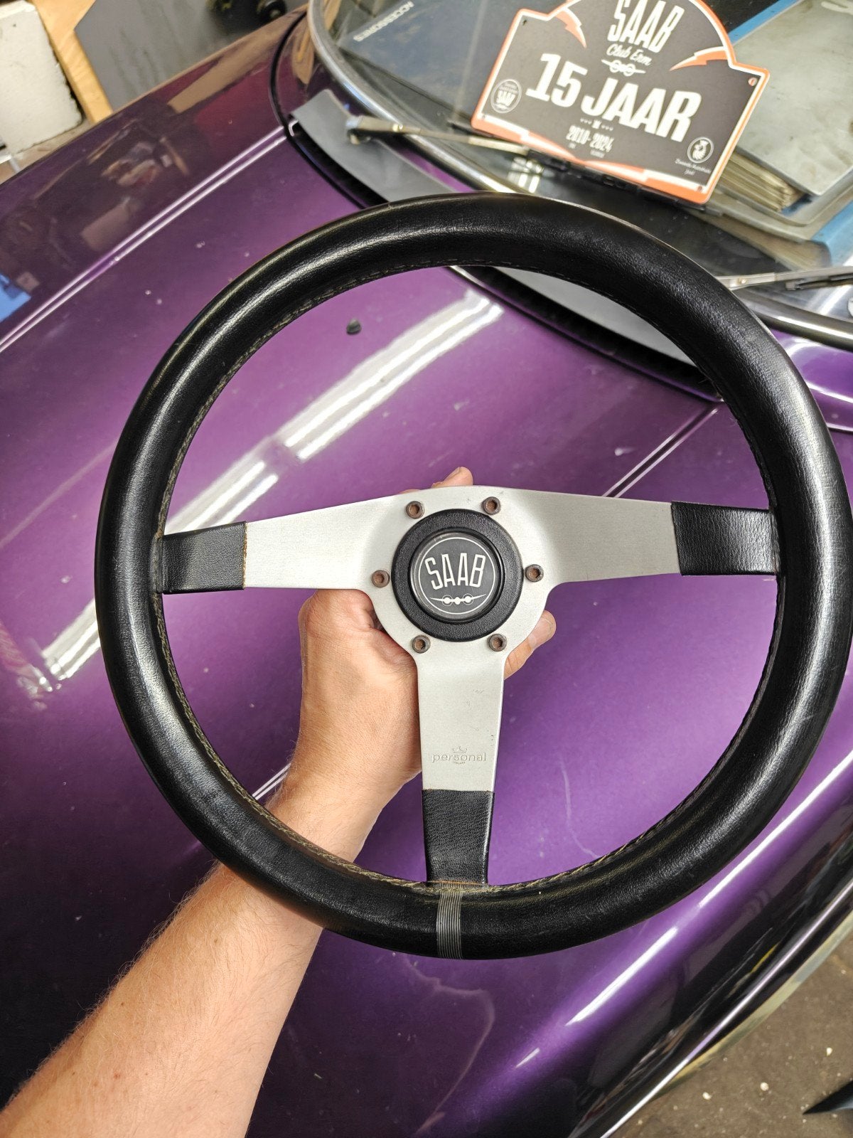 Saab 99 Personal stuur met naaf, Ophalen of Verzenden, Gebruikt, Saab