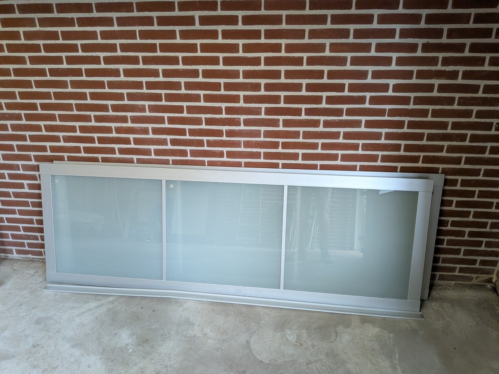 2x Pax melkglas schuifdeur 77*231, Huis en Inrichting, Ophalen, Gebruikt, 50 tot 100 cm, 200 cm of meer