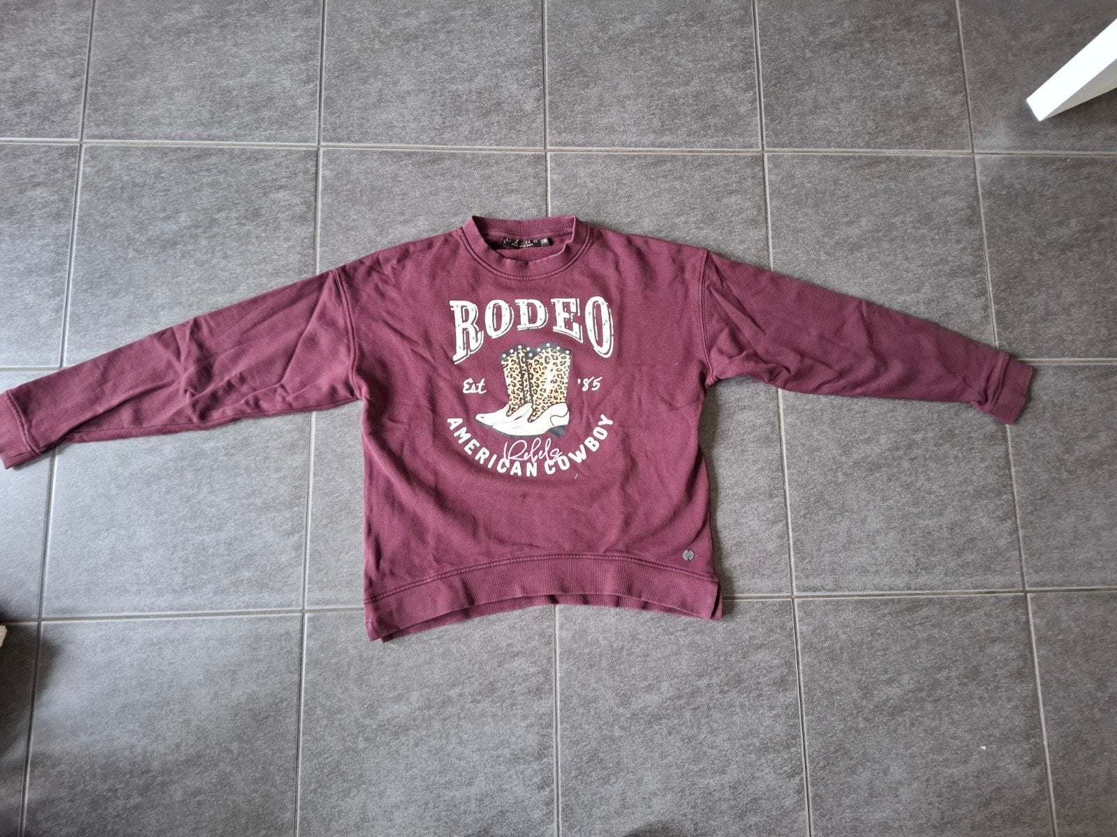 Bordeaux rode trui maat 170-176, Gebruikt, Jongen of Meisje, Trui of Vest, D-ZINE