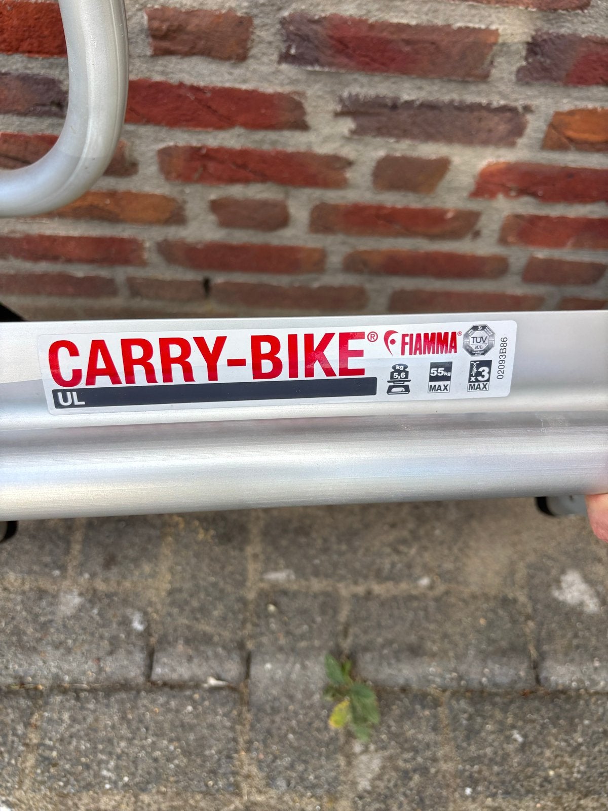 Fiamma Carry-Bike UL fietsendrager voor 2 fietsen, Ophalen, 2 fietsen, Gebruikt, Fietsendrager-accessoire