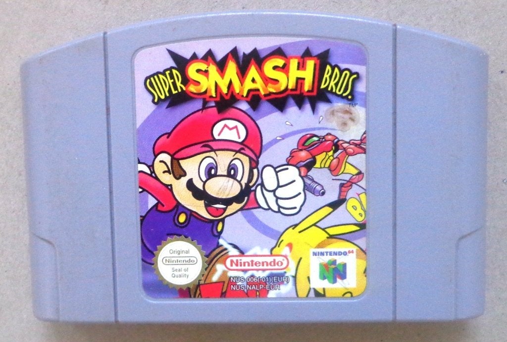 Super Smash Bros voor de Nintendo 64, Gebruikt, Vechten, Ophalen of Verzenden, 3 spelers of meer