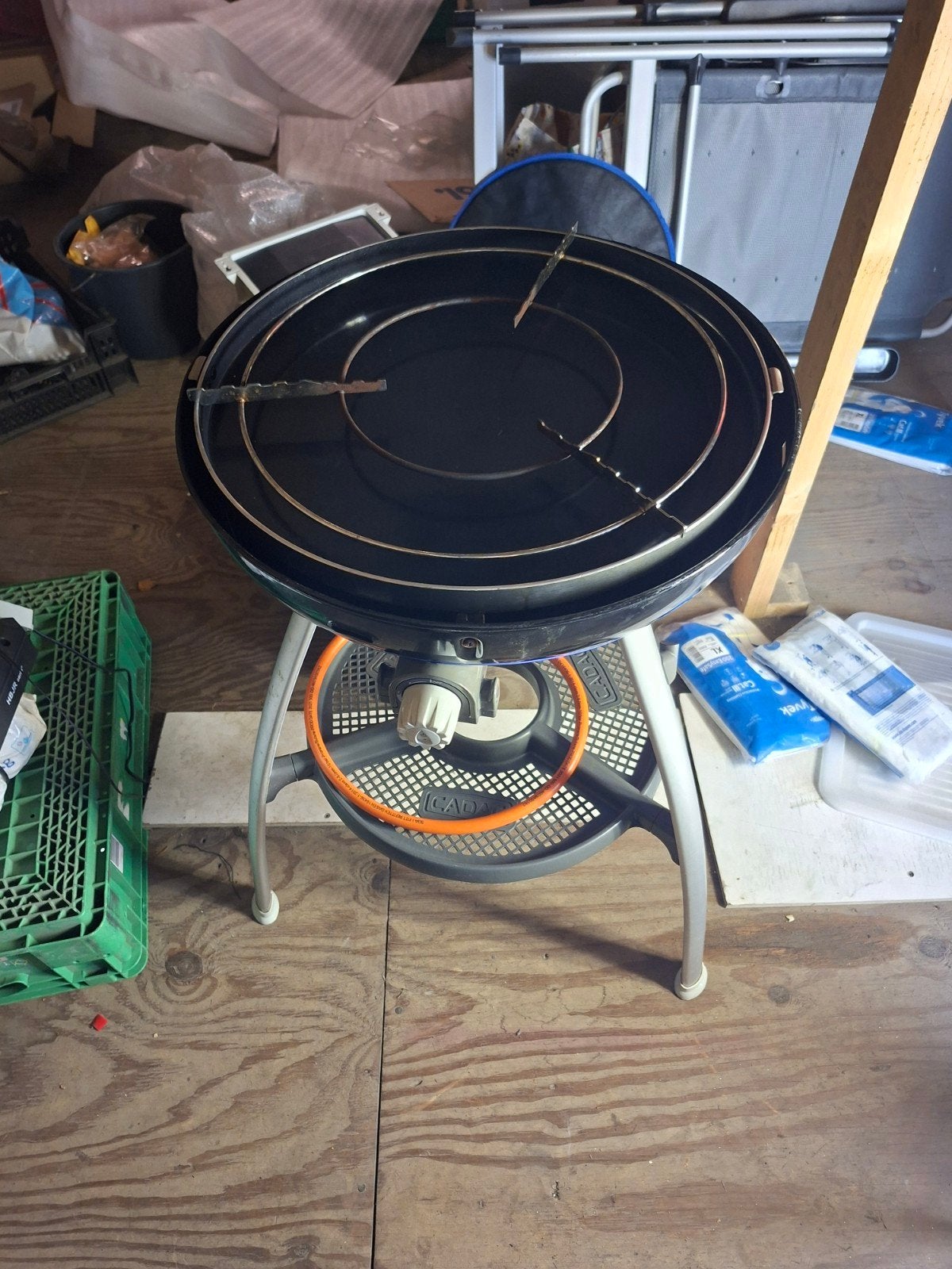Cadac Skottelbraai met diverse accessoires en tas, Ophalen of Verzenden, Gebruikt, Cadac