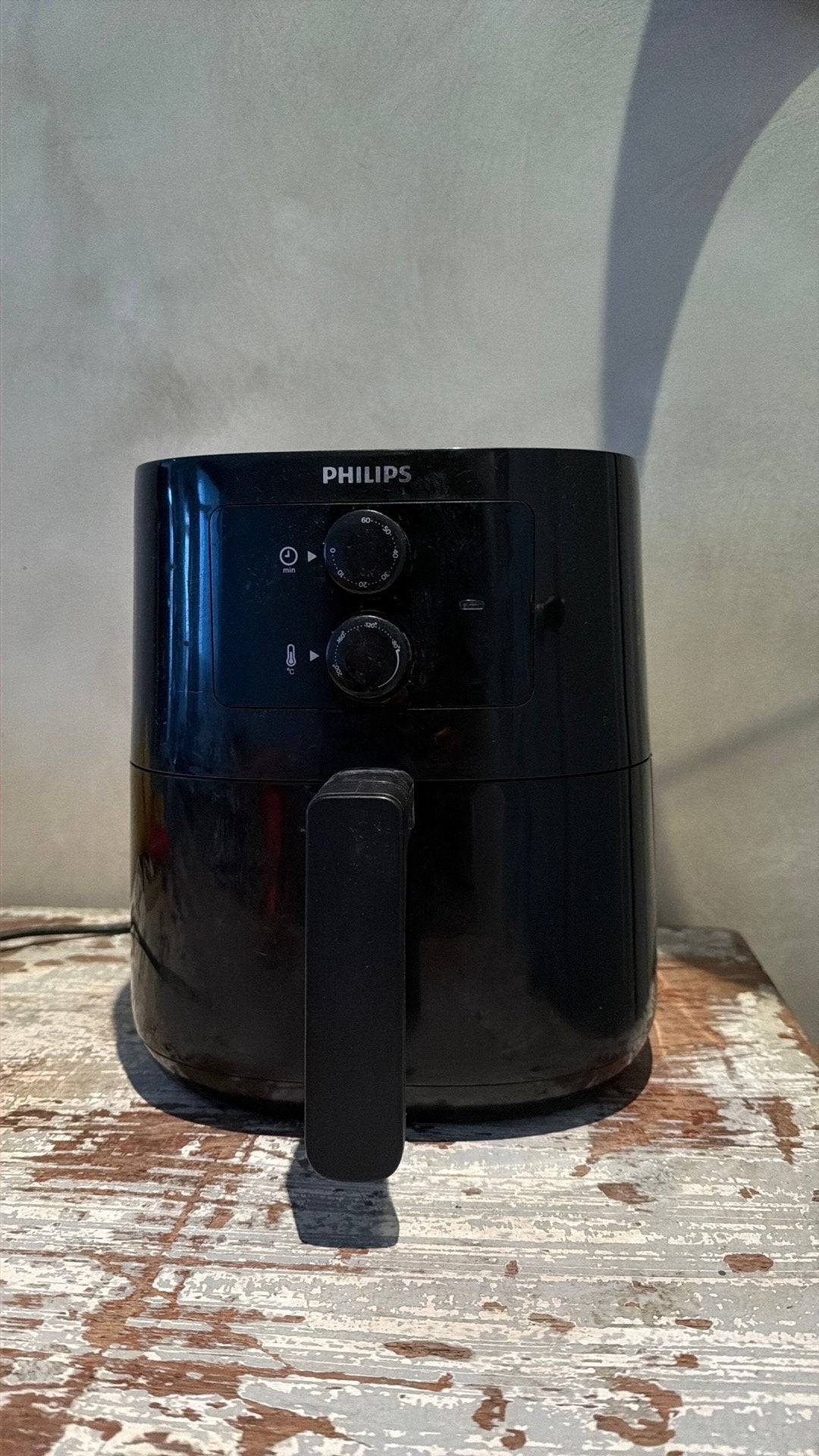 Philips airfryer, Ophalen, Gebruikt