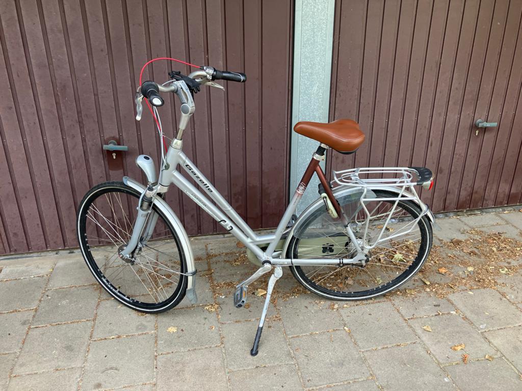 Gazelle Chamonix Damesfiets 61cm Frame, Fietsen en Brommers, Fietsen | Dames | Damesfietsen, Ophalen, Gebruikt, Velgrem, Versnellingen