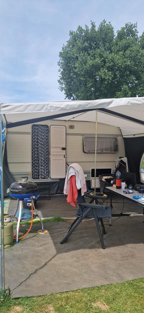 Caravelair EK 400 Bamba te koop, Caravans en Kamperen, Caravans, Particulier, tot en met 2, 500 - 750 kg, Treinzit, Caravelair