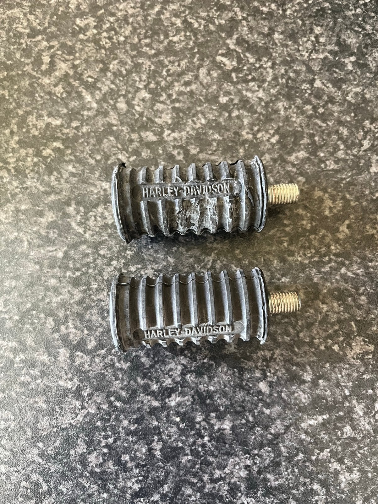 Harley-Davidson schakelpedaal-rubbers (shifter pegs) 2003, Motoren, Ophalen of Verzenden