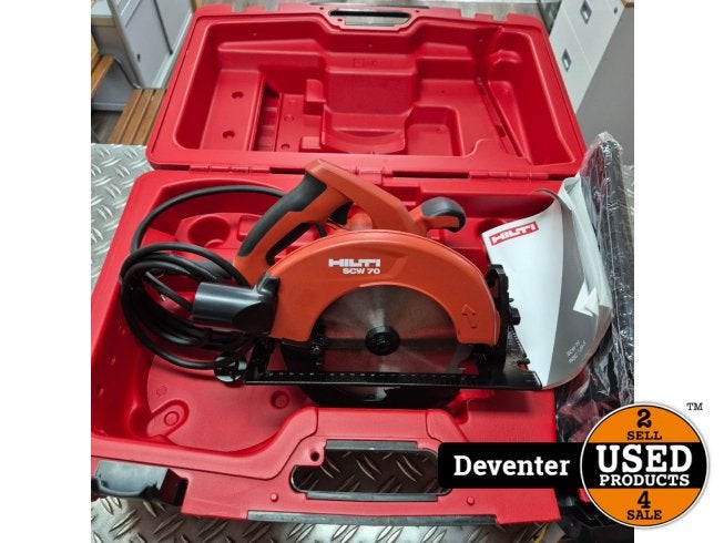 Hilti SCW 70 cirkelzaag met railadapter NIEUW in koffer, Hilti, Nieuw, Support@hilti.com, Hilti Corporation, Feldkircher Strasse 100, 
9494 Schaan
Liechtenstein