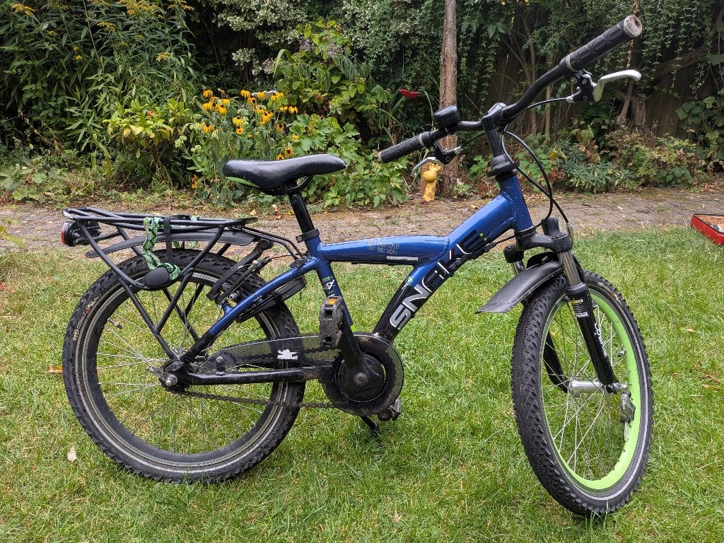 Loekie snake 20 inch jongensfiets, Fietsen en Brommers, Fietsen | Jongens, Ophalen, Terugtraprem, Gebruikt, Loekie