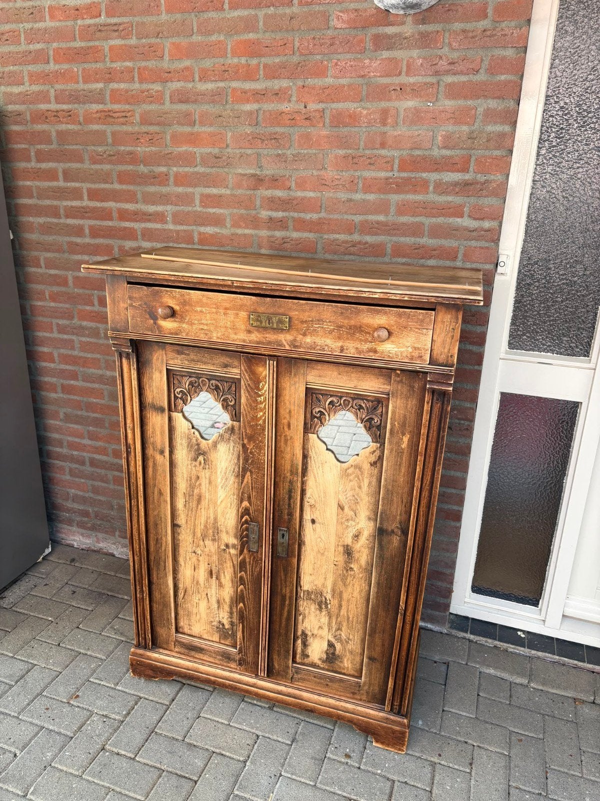 Meidenkast - Oud houten kastje / opknapper, Ophalen