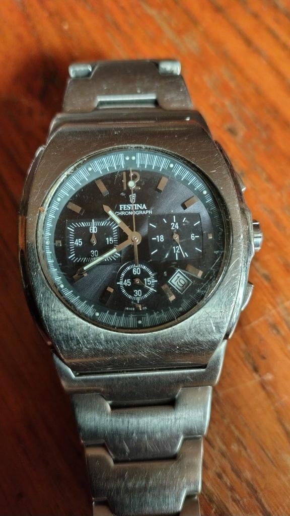 Festina Chronograaf 16102 - Goed werkende staat, Ophalen of Verzenden