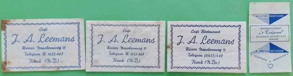 Hank 833, Verzenden