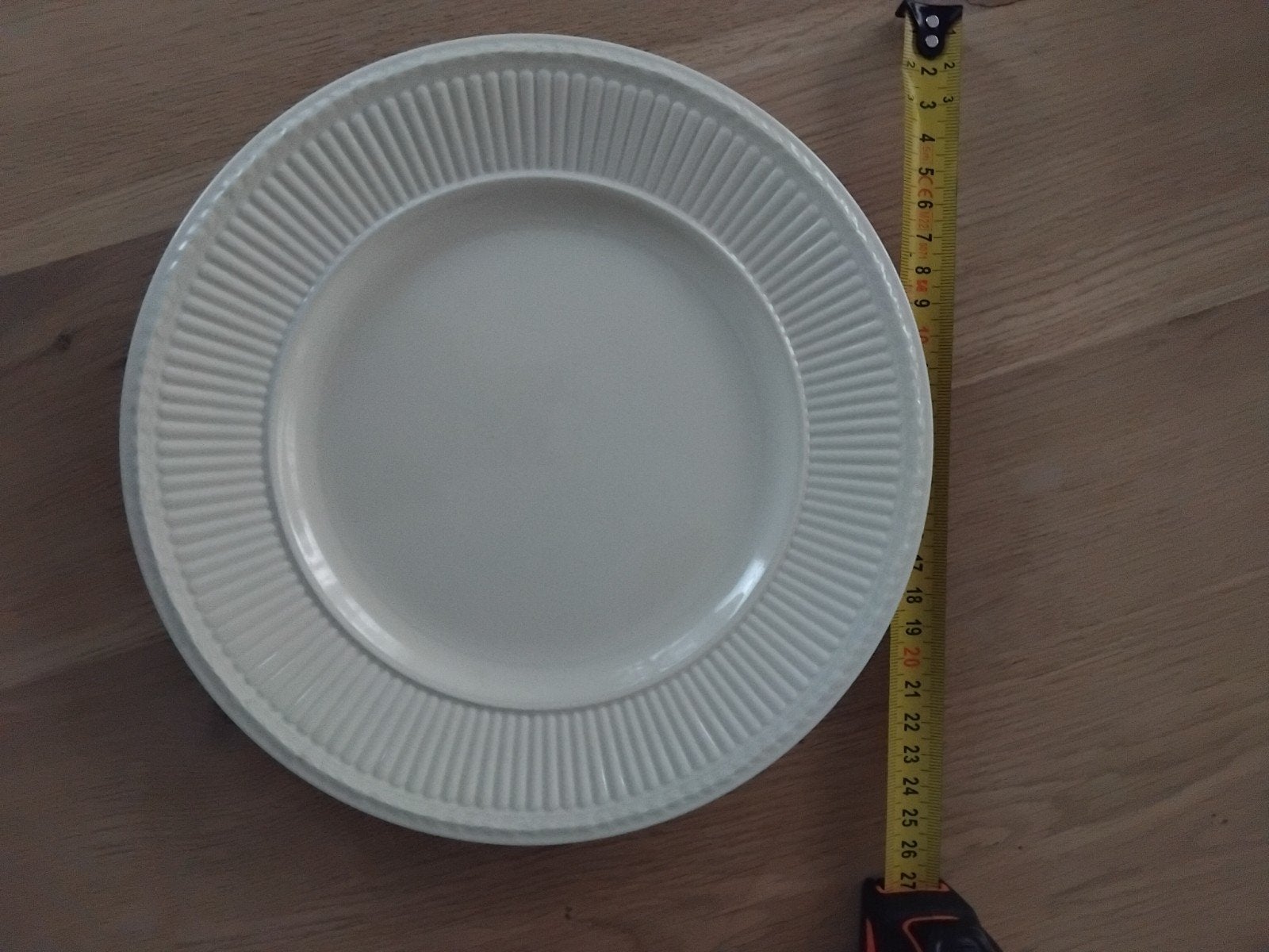 4 Wedgwood Edme borden - 24 cm, Huis en Inrichting, Ophalen, Zo goed als nieuw, Bord(en), Wedgwood