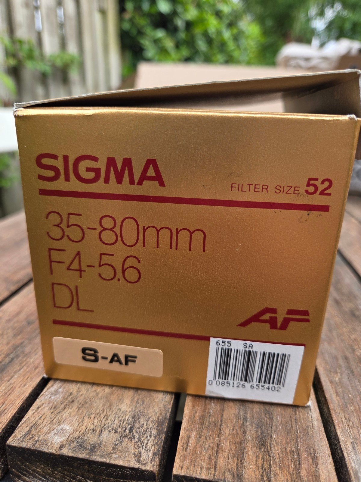 Sigma 35-80mm F4-5.6 DL Zoomlens voor camera, Ophalen of Verzenden, Telelens