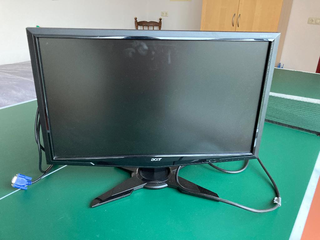 23 inch acer monitor., Computers en Software, Monitoren, Ophalen, Gebruikt, Full HD, 60 Hz of minder
