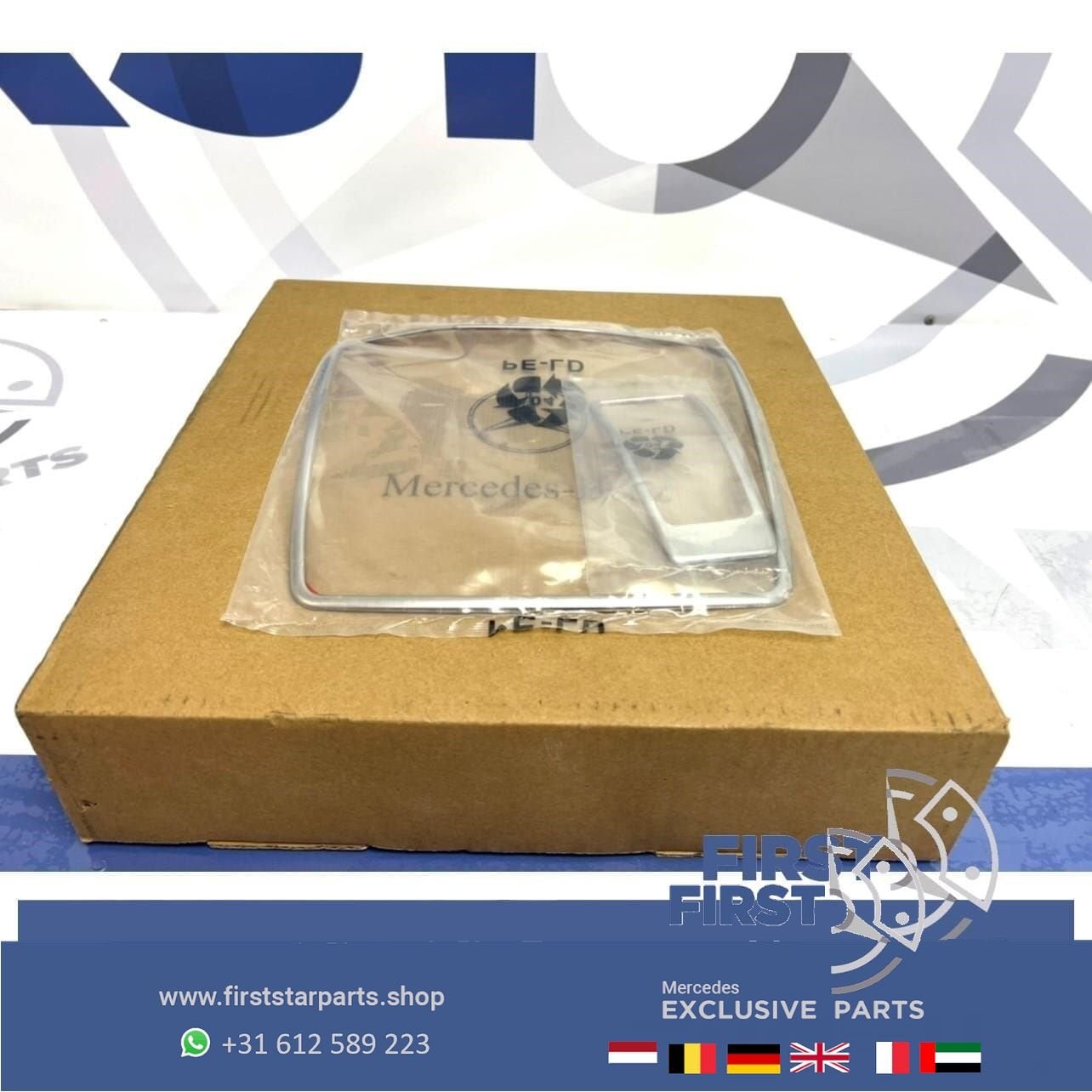 CHROME SIERLIJST MIDDENCONSOLE W176 A Klasse W246 B W117 CLA, Gebruikt, -, Ophalen of Verzenden, -