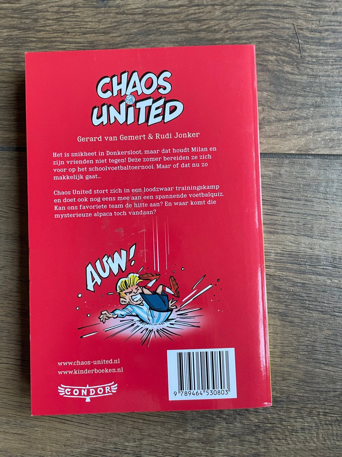 Chaos United Breekt Door! - Gerard van Gemert & Rudi Jonker, Ophalen of Verzenden, Zo goed als nieuw, Fictie
