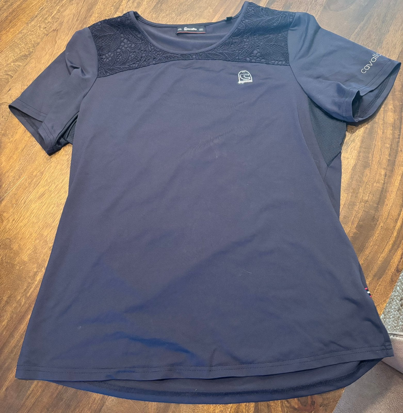Cavallo shirt, Blauw, L, Verzenden, Zo goed als nieuw