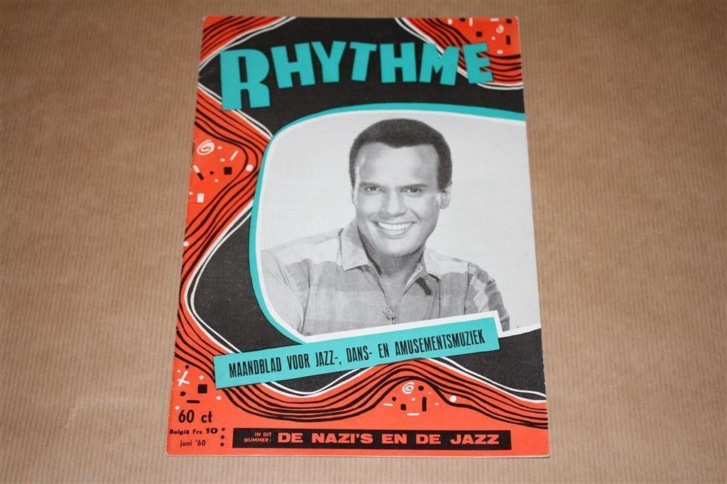 Magazine - Rhythme - O.a. Jazz - 1960 !!, Boeken, Tijdschriften en Kranten, Ophalen of Verzenden, Gelezen, Muziek, Film of Tv