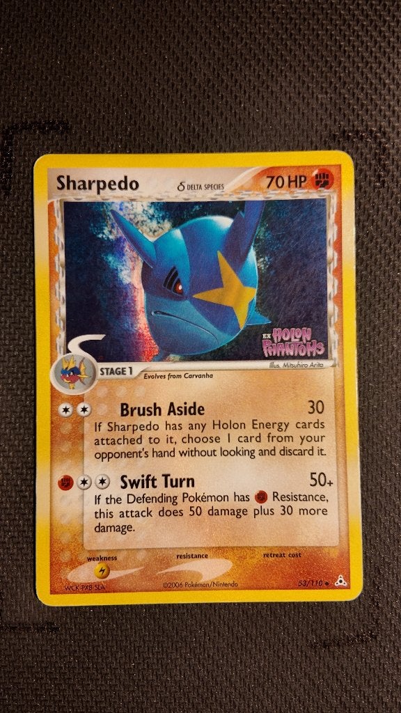 Sharpedo δ 53 Holon Phantoms | Pokemon kaart, Ophalen, Zo goed als nieuw, Losse kaart, Foil