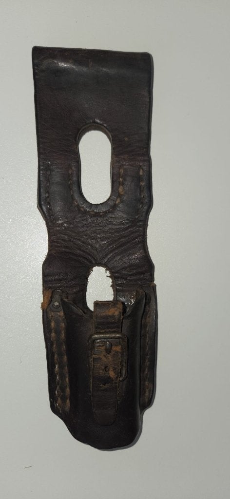 Japanse Type 30 Arisaka-Bajonet Frog, Verzamelen, Ophalen of Verzenden, Marine, Azië, Zwaard of Sabel