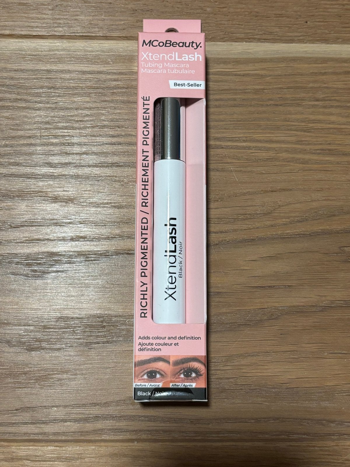 MCoBeauty XtendLash Tubing Mascara Zwart Nieuw, Ogen, Zwart, Nieuw, Ophalen of Verzenden