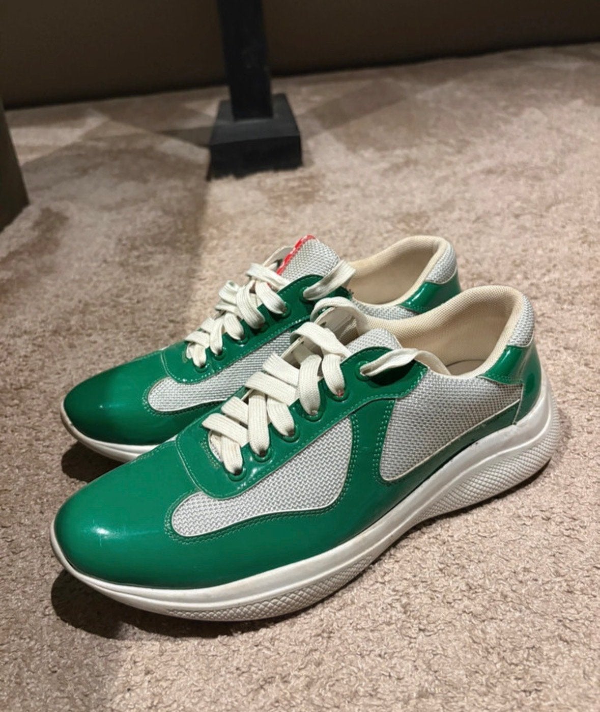 Prada cups schoenen Maat 42, Ophalen of Verzenden, Zo goed als nieuw, Overige kleuren, Veterschoenen