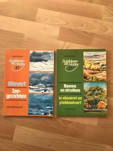 Schilderen als hobby - Bomen en struiken - Olieverf zeegezic, Boeken, Ophalen of Verzenden, Gelezen, Tekenen en Schilderen